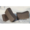 K Shape Diamond Segment Granite Lava Stone Andsite, Limestone